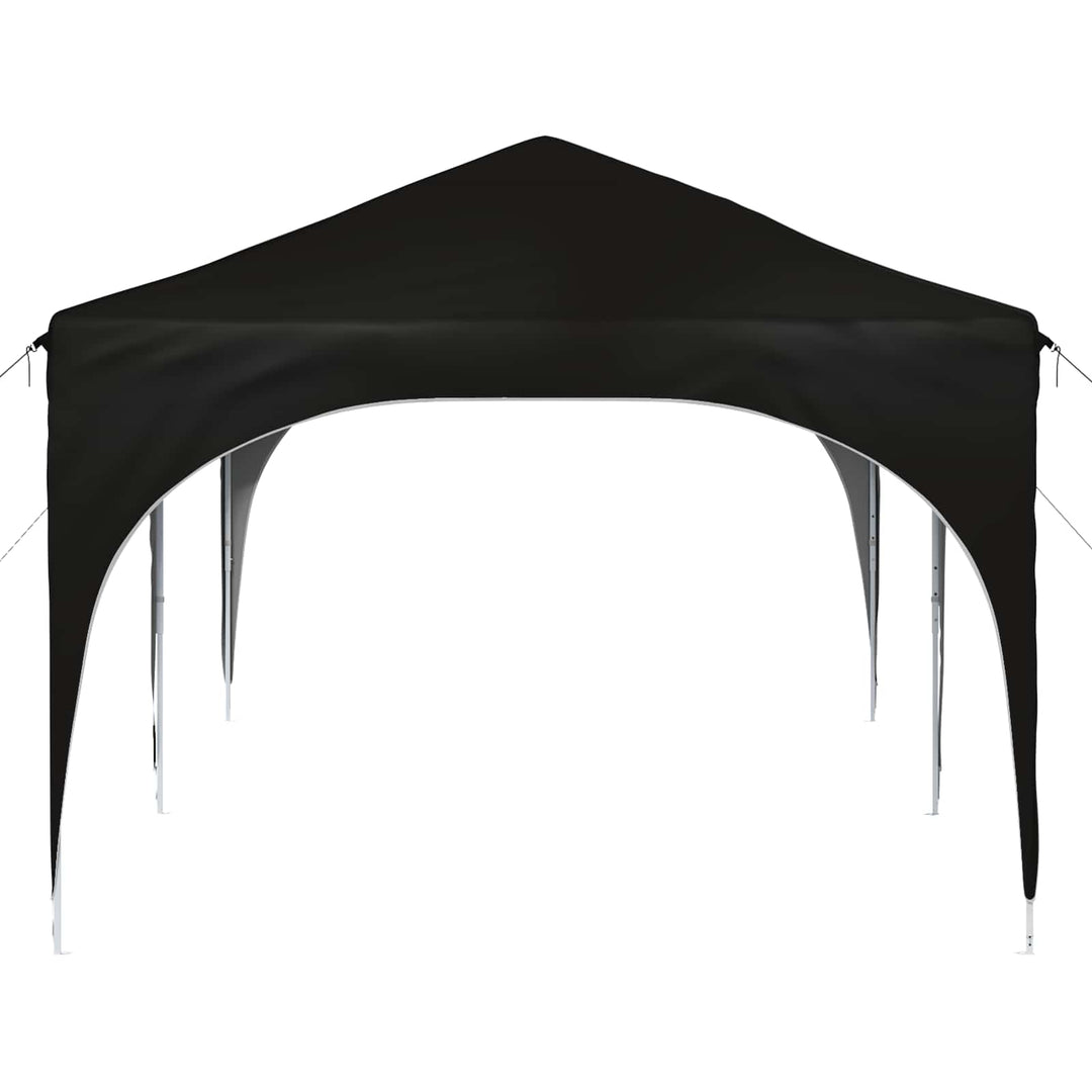 Pop-up Festtelt 575 x 288 x 245 cm Sort Oxford stof