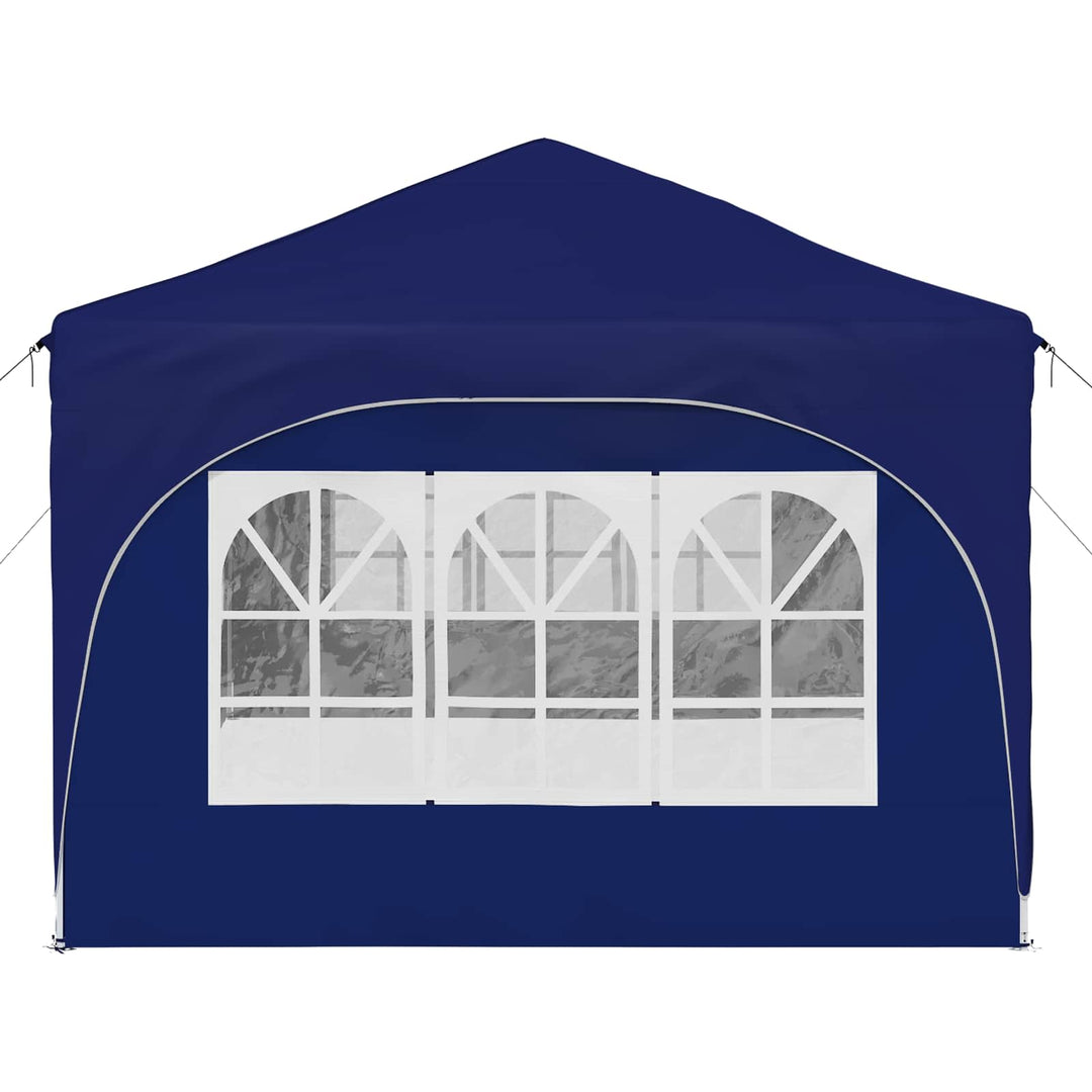 Pop-up Festtelt 575 x 288 x 245 cm Blå Oxford stof