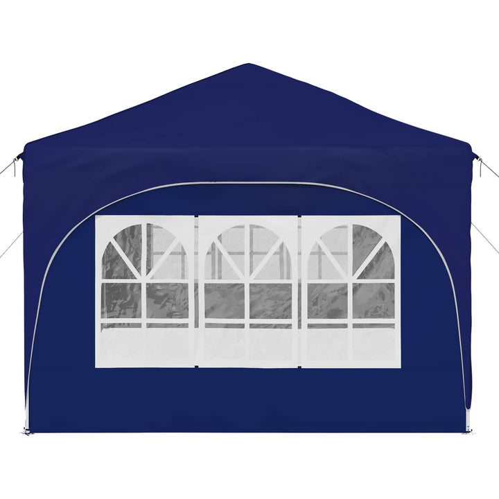 Pop-up Festtelt 575 x 288 x 245 cm Blå Oxford stof