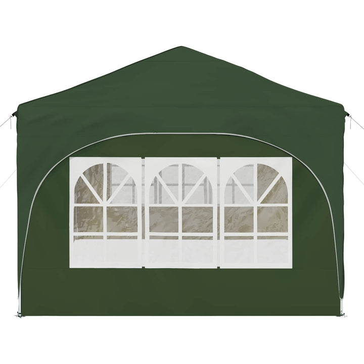 Pop-up Festtelt Grøn 575 x 288 x 245 cm Oxford stof