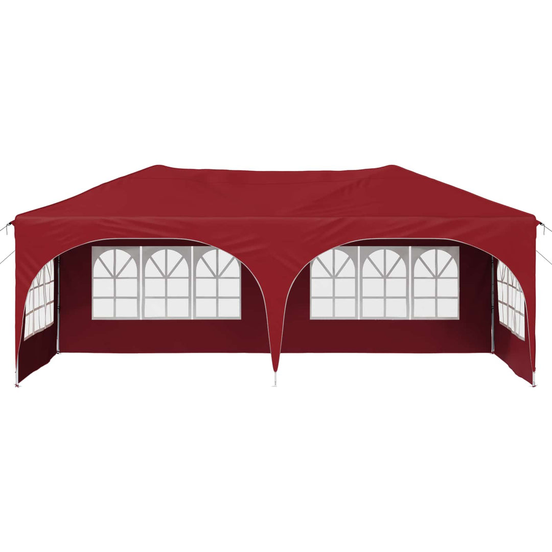 Pop-up Festtelt 575 x 288 x 245 cm Bordeaux Oxford stof