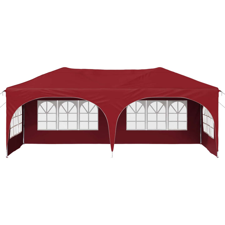 Pop-up Festtelt 575 x 288 x 245 cm Bordeaux Oxford stof