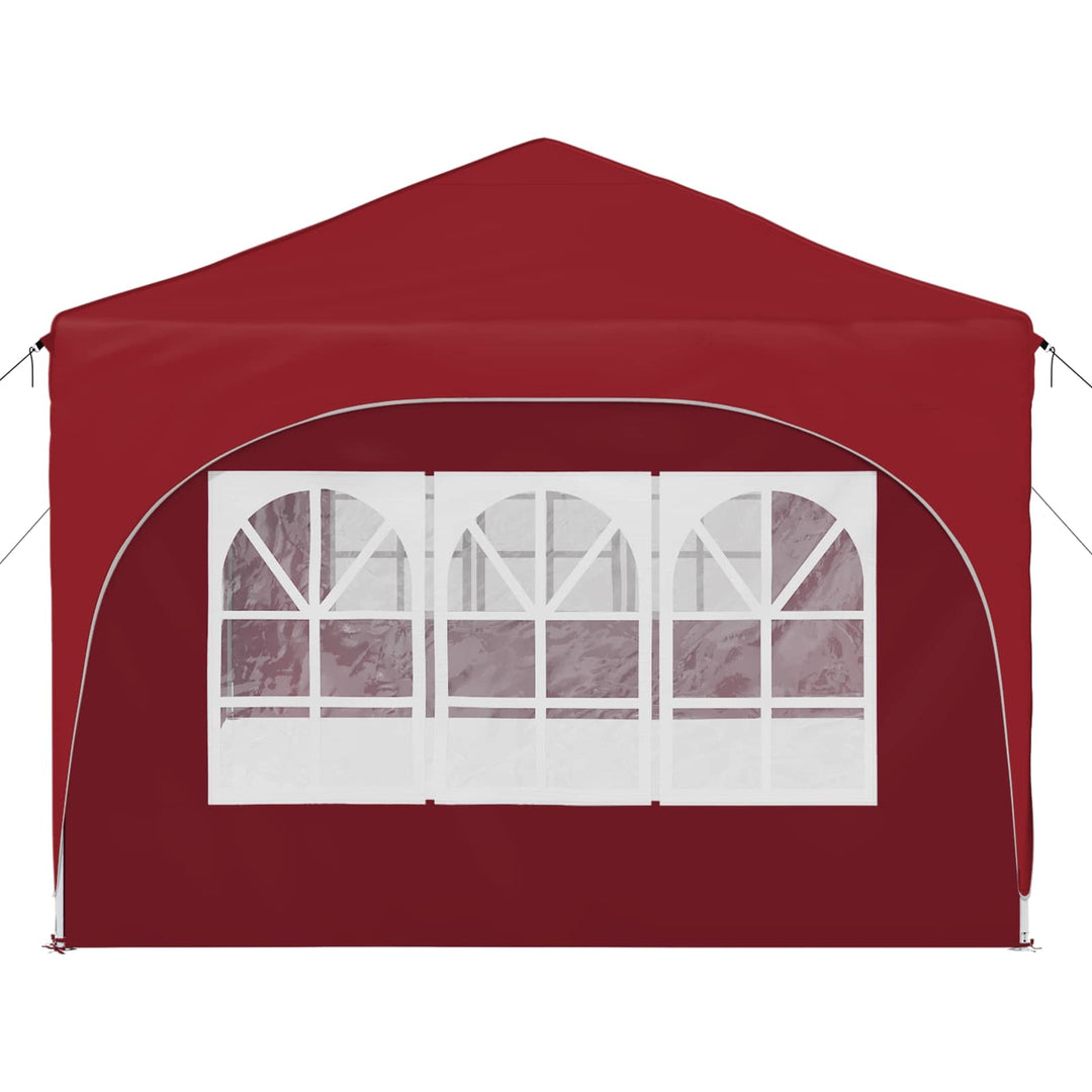 Pop-up Festtelt 575 x 288 x 245 cm Bordeaux Oxford stof