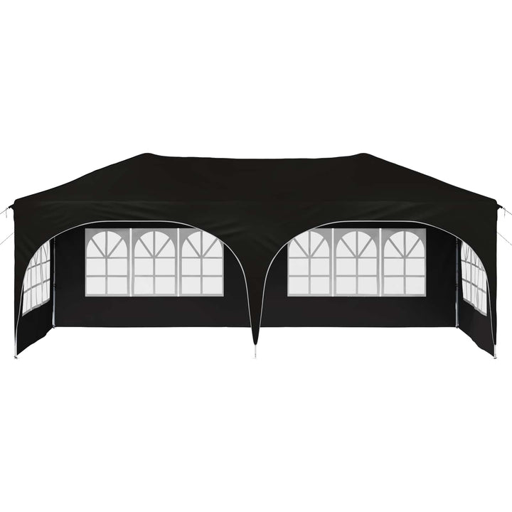 Pop-up Festtelt 575 x 288 x 245 cm Sort Oxford stof