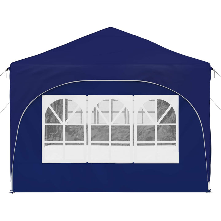 Pop-up Festtelt 575 x 288 x 245 cm Blå Oxford stof