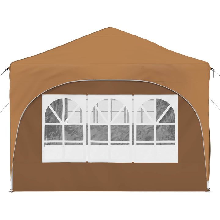 Pop-up Festtelt 575 x 288 x 245 cm Beige Oxford stof
