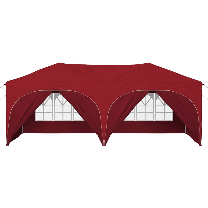 Pop-up Festtelt 575 x 288 x 245 cm Bordeaux Oxford stof