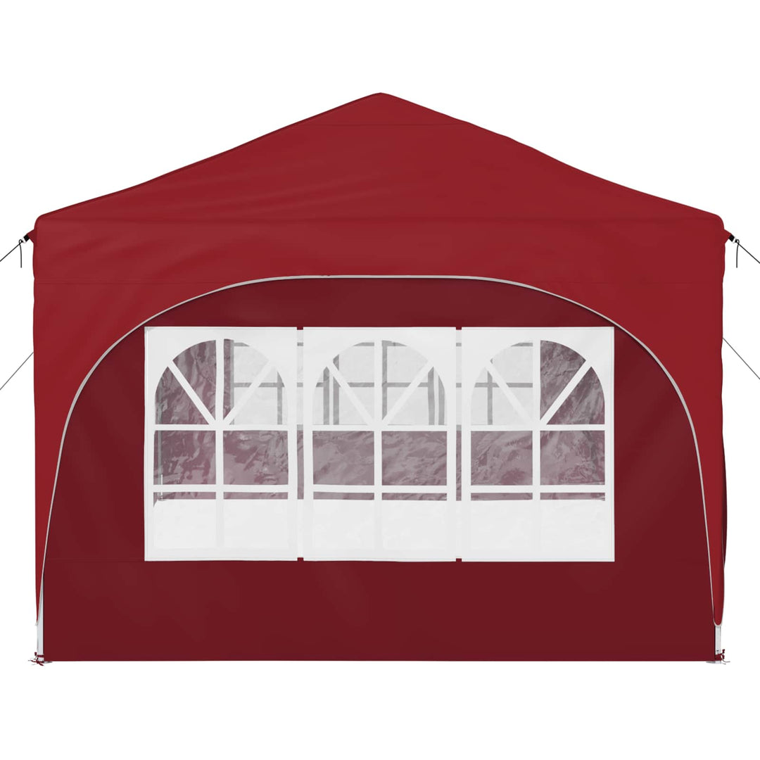 Pop-up Festtelt 575 x 288 x 245 cm Bordeaux Oxford stof