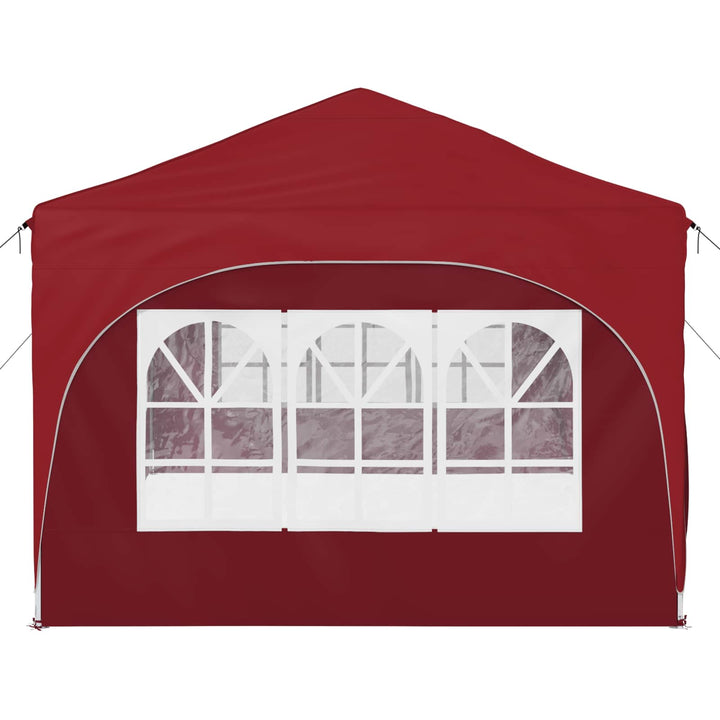 Pop-up Festtelt 575 x 288 x 245 cm Bordeaux Oxford stof