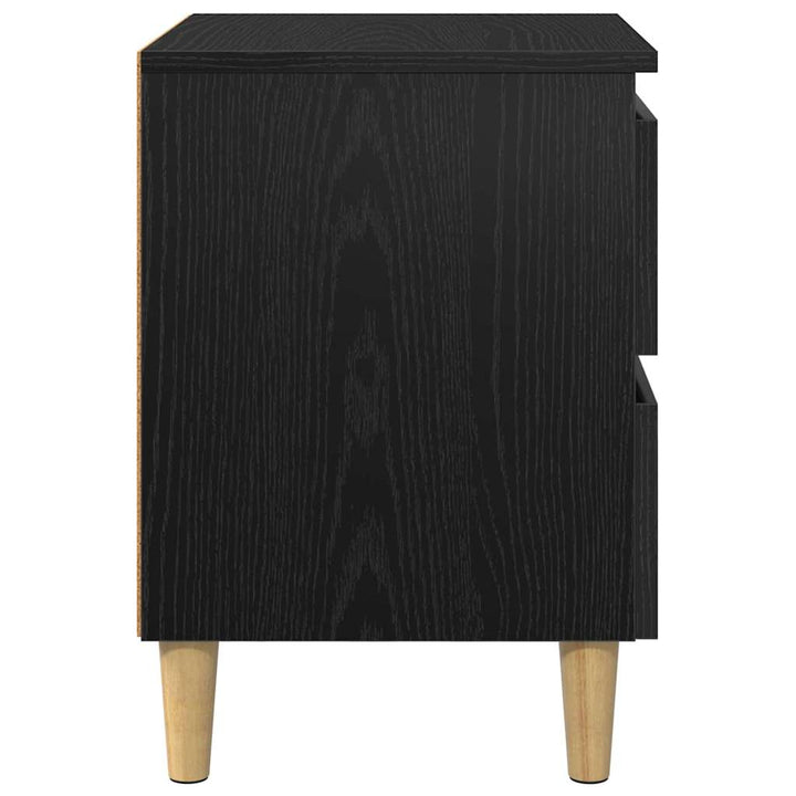 Sengeskab Sort eg 40 x 35 x 50 cm Konstrueret træ