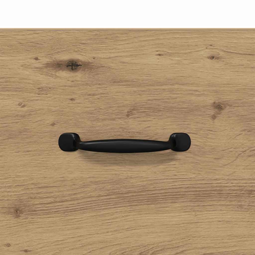 Sideboard Artisan Egetræ 34,5 x 34 x 90 cm Konstrueret træ
