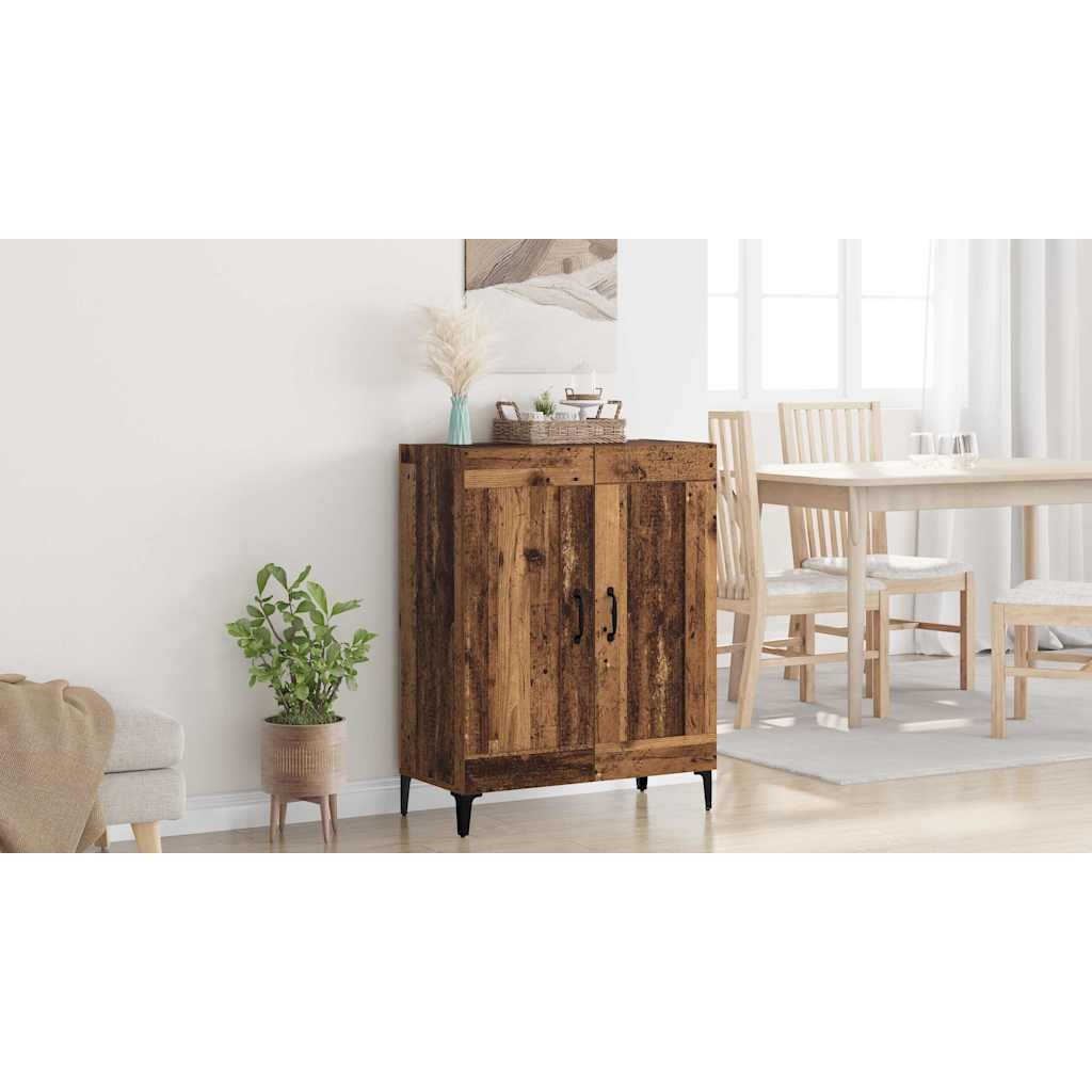 Sideboard Gammelt træ 69,5 x 34 x 90 cm Konstrueret træ