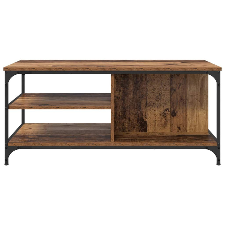 Sofabord Gammelt træ 100 x 50 x 45 cm Konstrueret træ