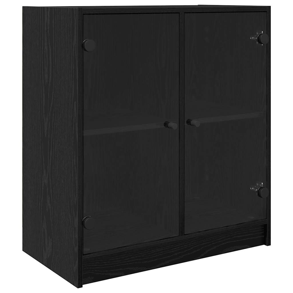 Sideskab Sort eg 68 x 37 x 75,5 cm Konstrueret træ