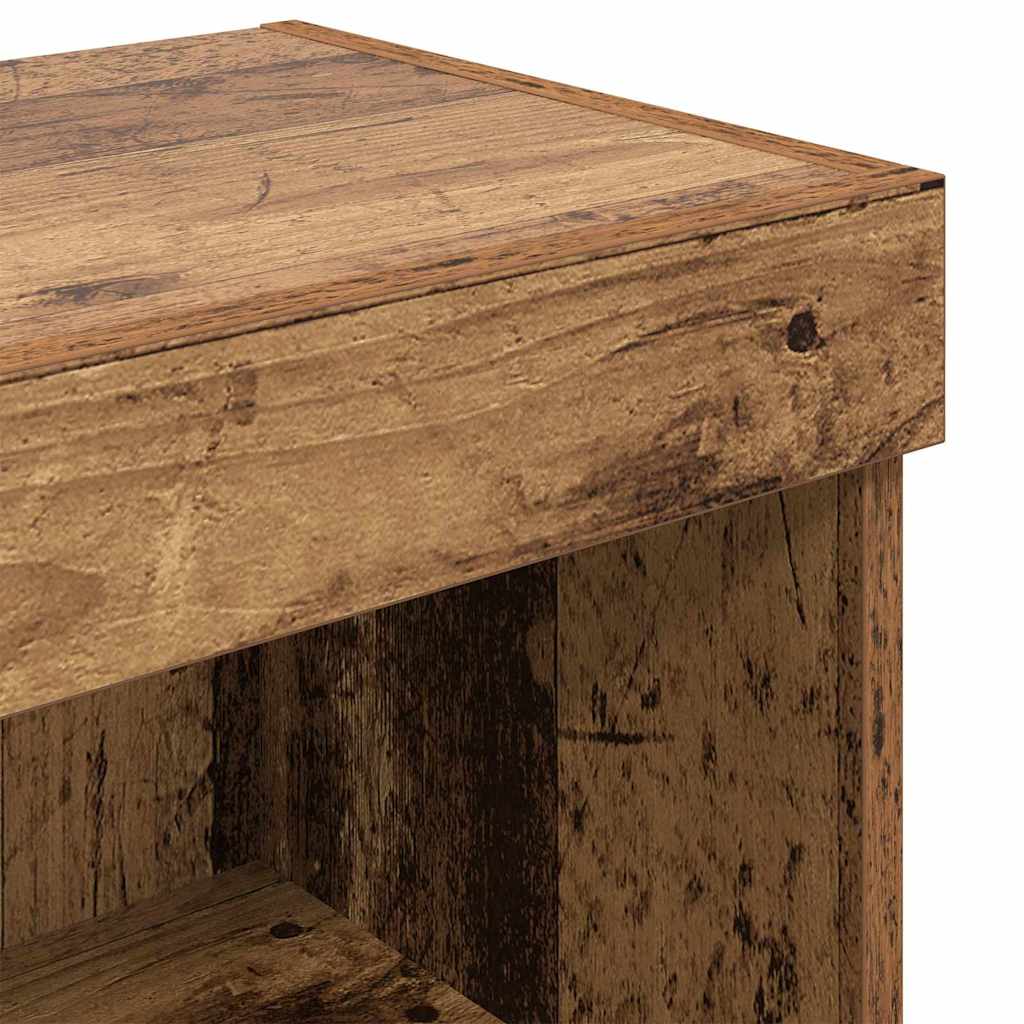 TV-møbelsæt Gammelt træ 100 x 30 x 30 cm Konstrueret træ