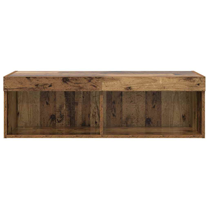 TV-møbelsæt Gammelt træ 100 x 30 x 30 cm Konstrueret træ