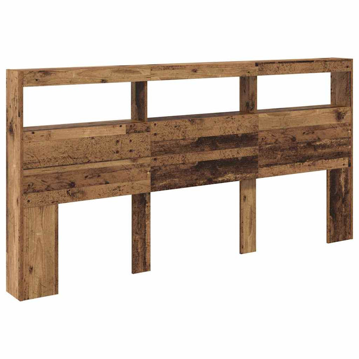 Hovedgærde Gammelt træ 200 x 17 x 102 cm Konstrueret træ