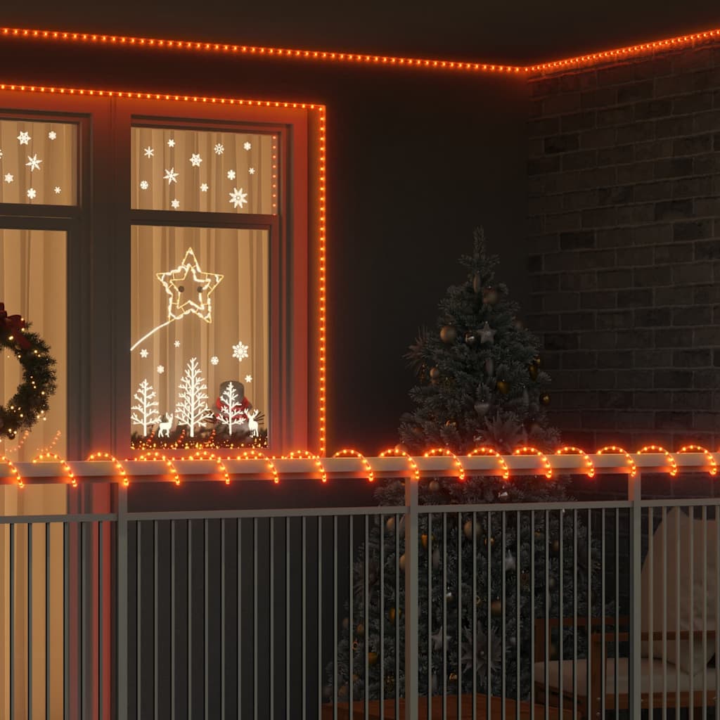 Sejllys med 240 LED'er Varm hvid 10 m PVC