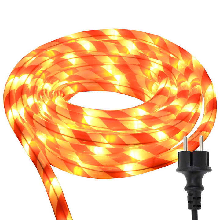 Sejllys med 240 LED'er Varm hvid 10 m PVC