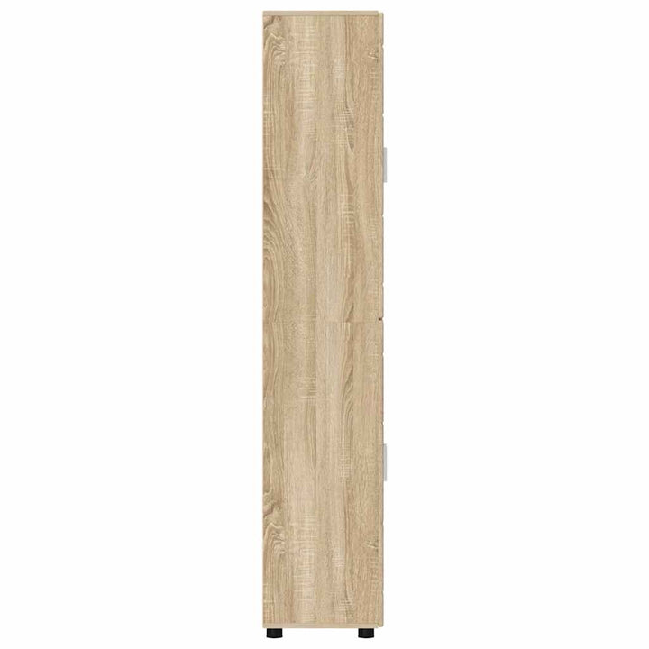 Highboard FLORIN 60 x 35 x 182 cm Sonoma eg Konstrueret træ
