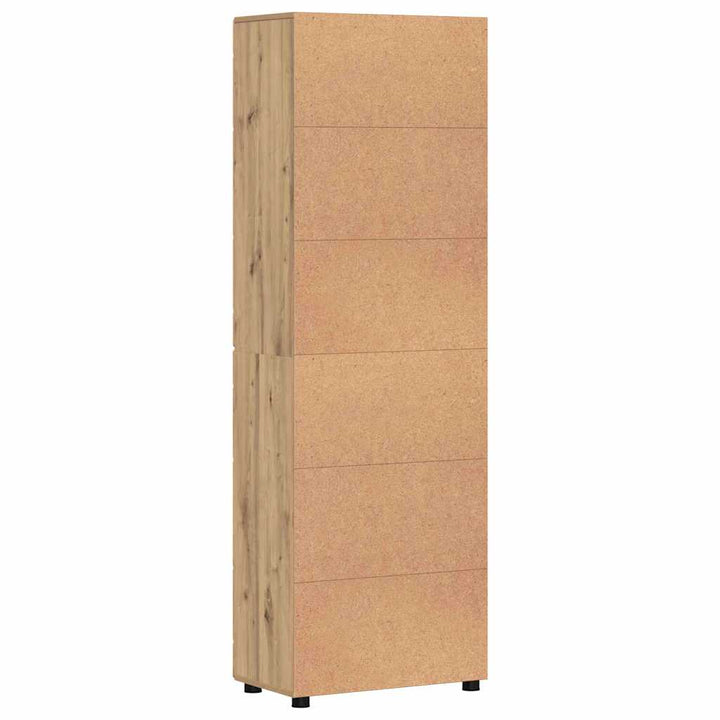 Highboard FLORIN 60 x 35 x 182 cm Artisan Egetræ