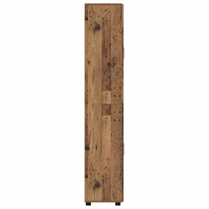 Highboard FLORIN Gammelt træ 60 x 35 x 182 cm Konstrueret træ