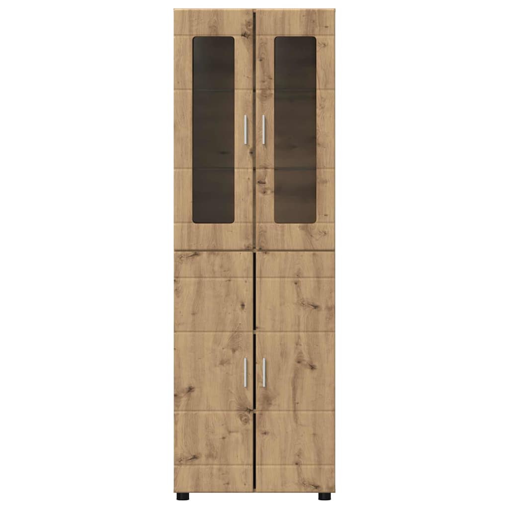 Highboard FLORIN 60 x 35 x 182 cm Artisan Egetræ