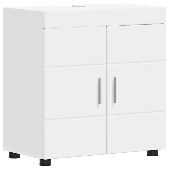 Badeværelsesmøbel sæt TULUM 5 pcs Hvid 60 x 34 x 63 cm