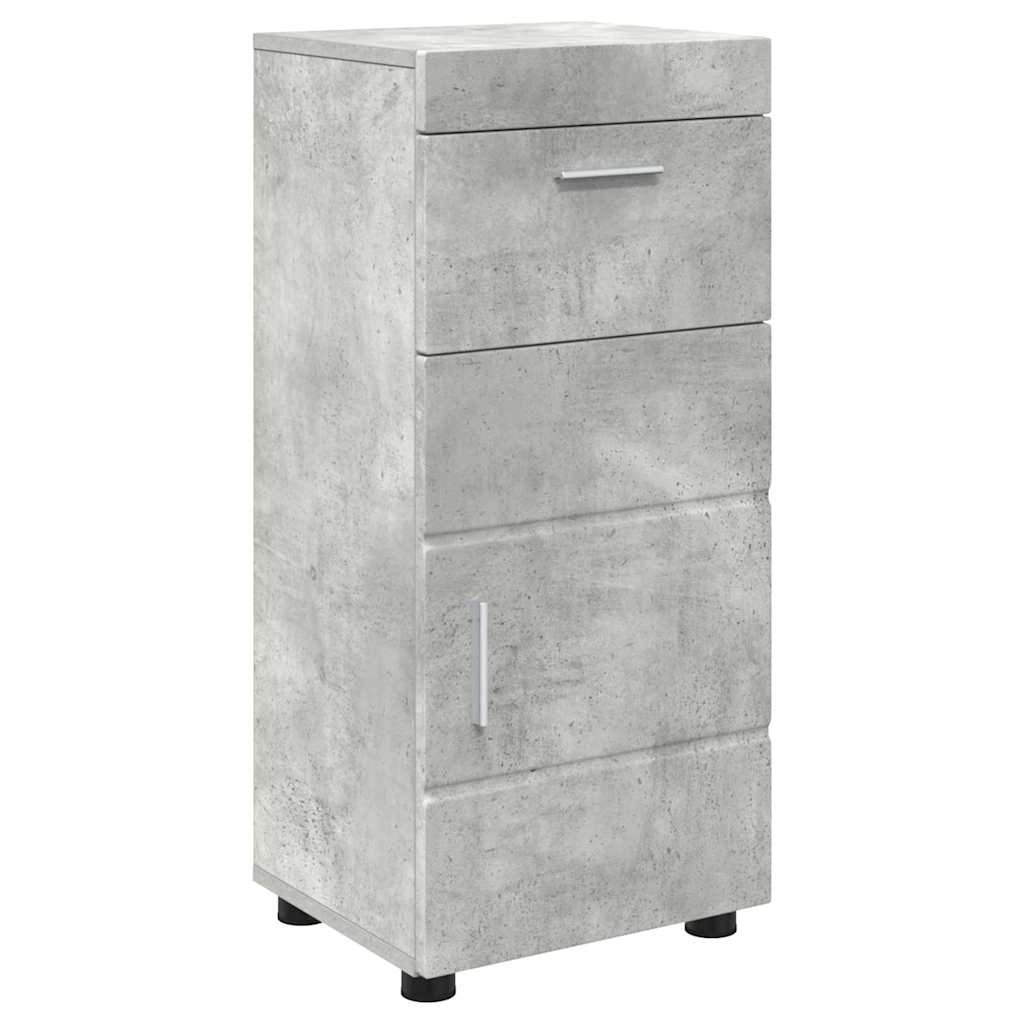 Badeværelsesmøbel sæt TULUM 5 pcs Beton Grå 60 x 34 x 63 cm