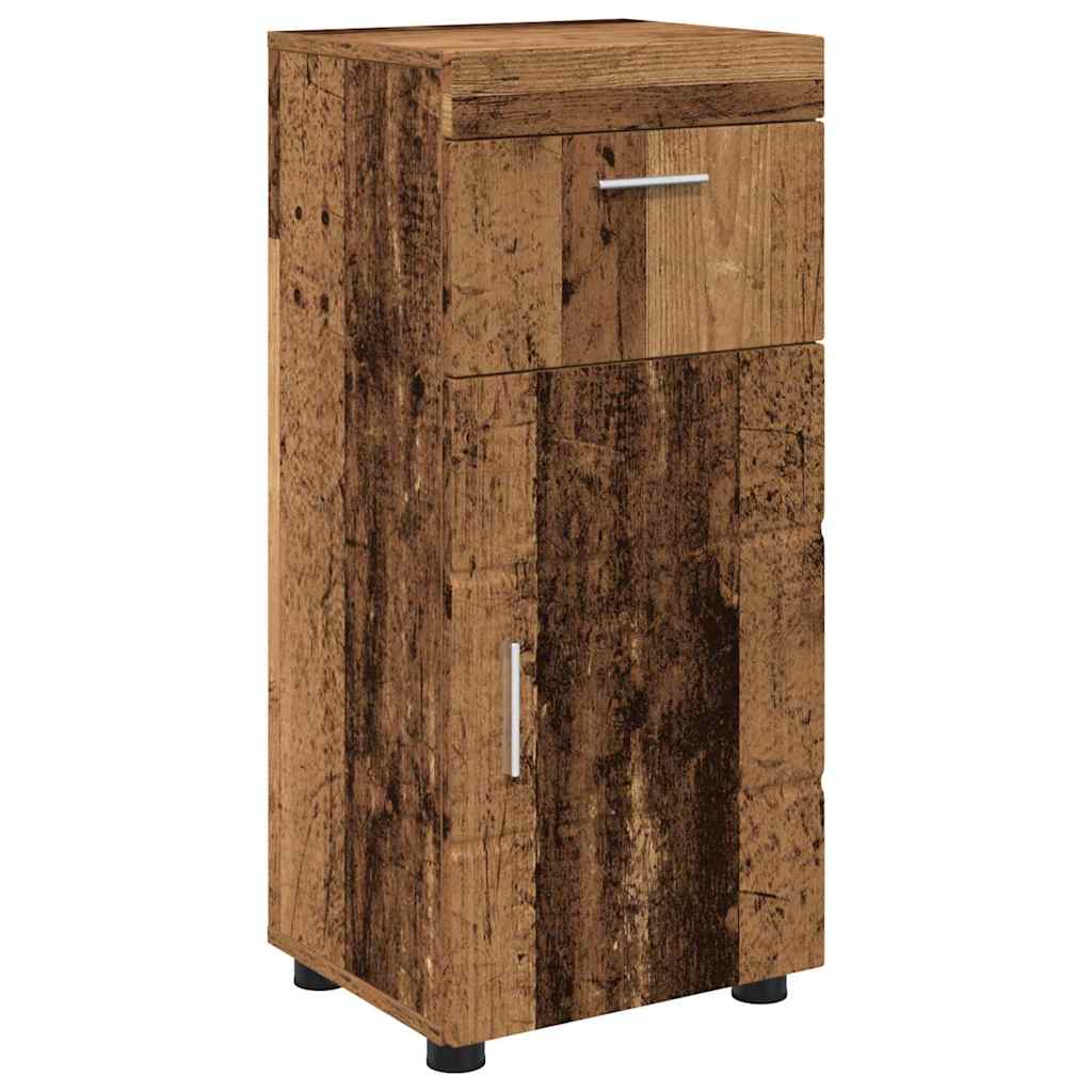 Badeværelsesmøbel sæt TULUM 5 pcs Gammelt træ 60 x 34 x 63 cm