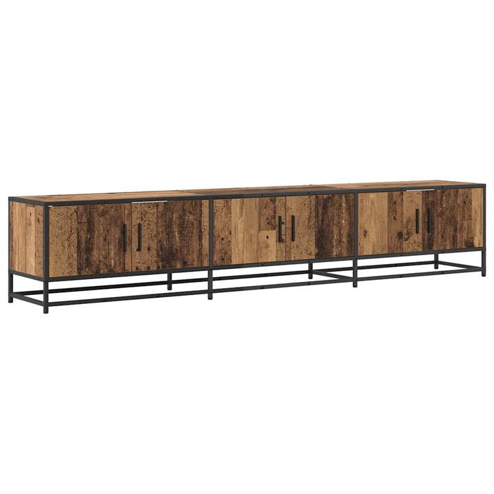 TV Enheder 210 x 35 x 41 cm Gammelt træ Konstrueret træ