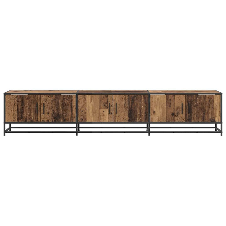 TV Enheder 210 x 35 x 41 cm Gammelt træ Konstrueret træ