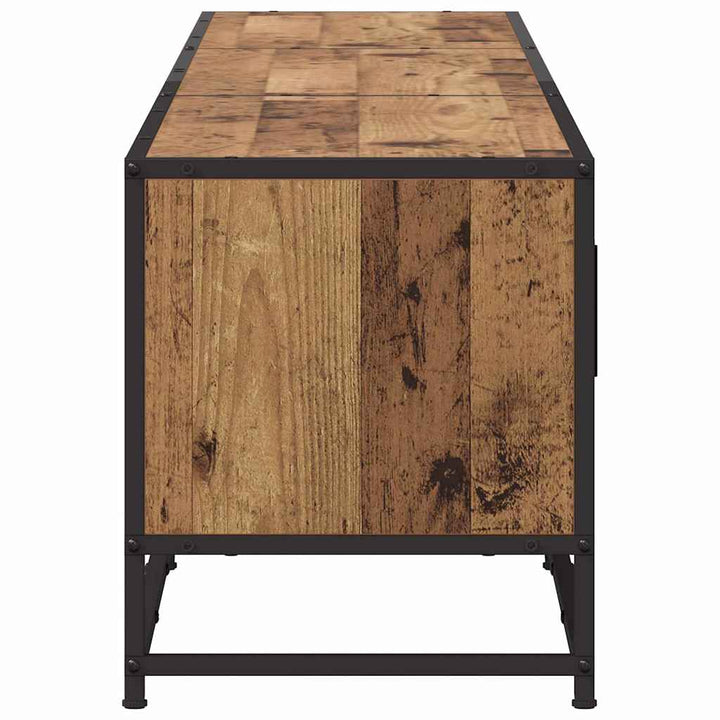 TV Enheder 2 pcs Gammelt træ 210 x 35 x 41 cm Konstrueret træ