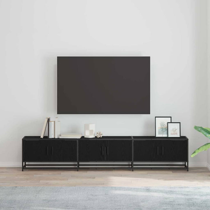 TV Enheder 210 x 35 x 41 cm Sort eg Konstrueret træ