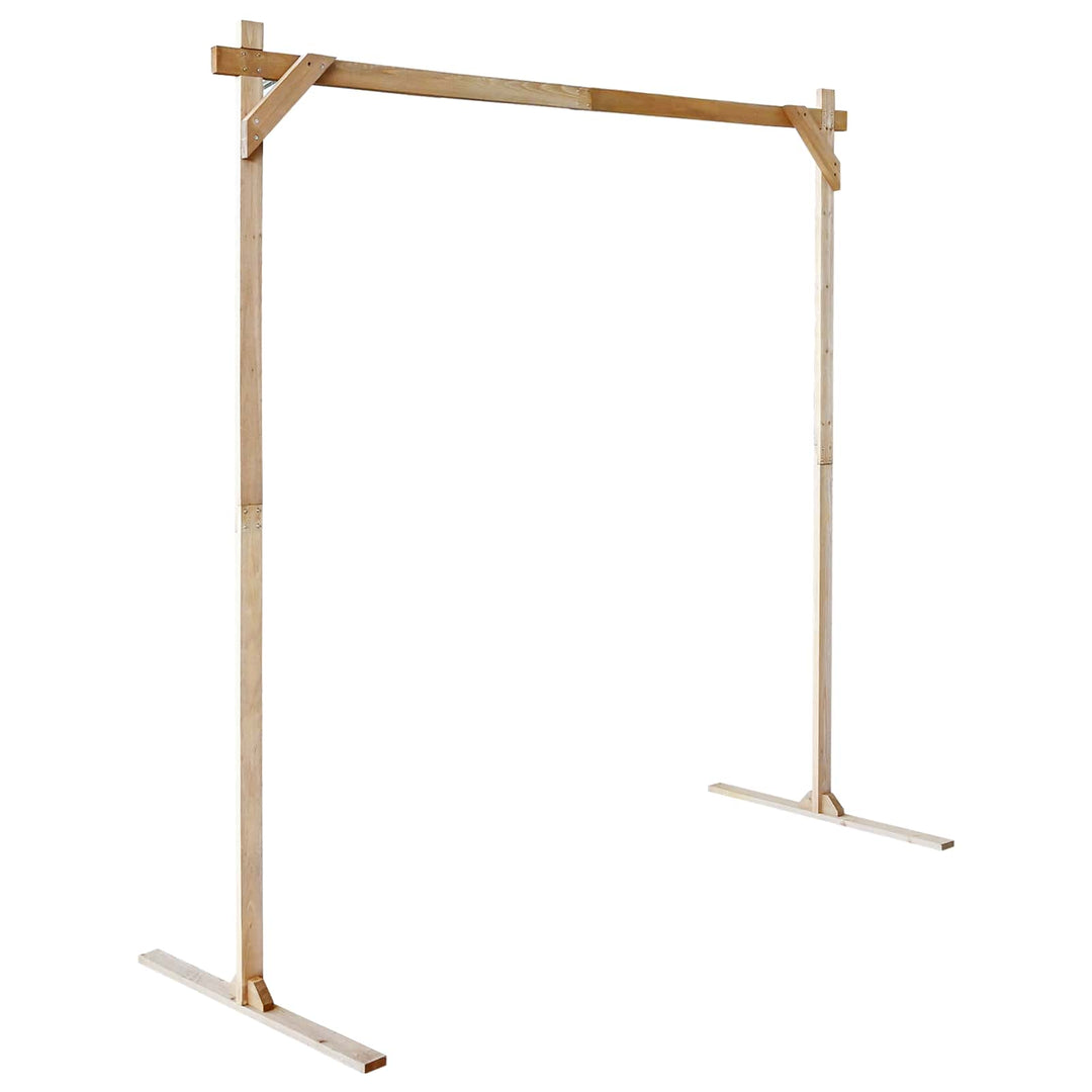Bryllupsbue Lys Brun 225 x 95 x 226 cm Massivt fyrretræ