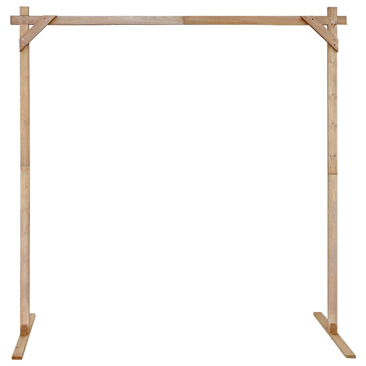 Bryllupsbue Lys Brun 225 x 95 x 226 cm Massivt fyrretræ