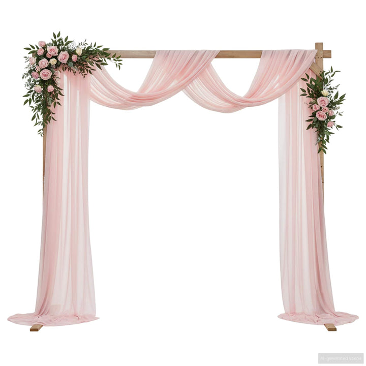 Bryllupsbue Lys Brun 225 x 95 x 226 cm Massivt fyrretræ