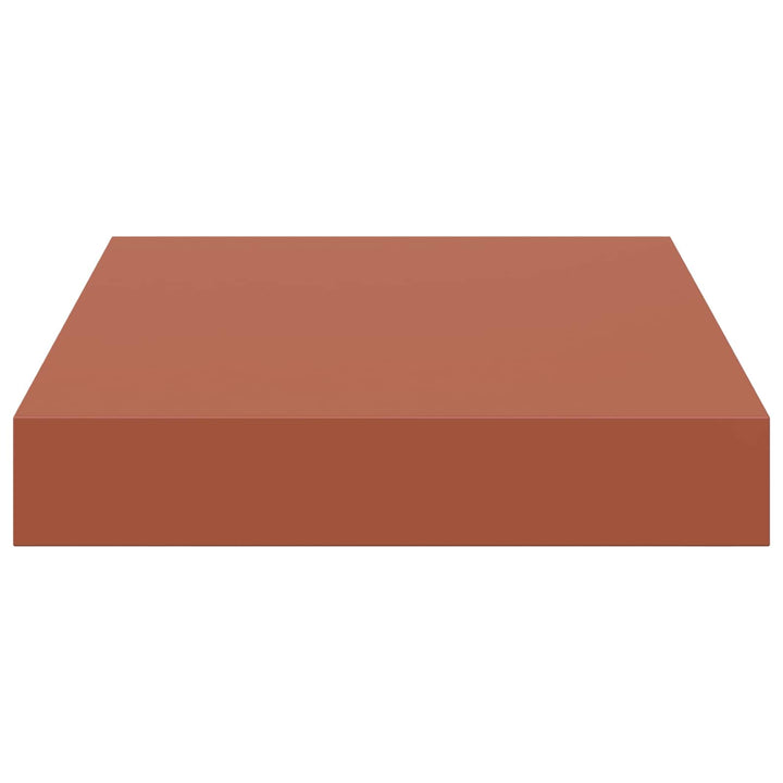 Væghylde Vægmonteret 4 pcs Rød 23 x 23,5 x 4 cm Konstrueret træ