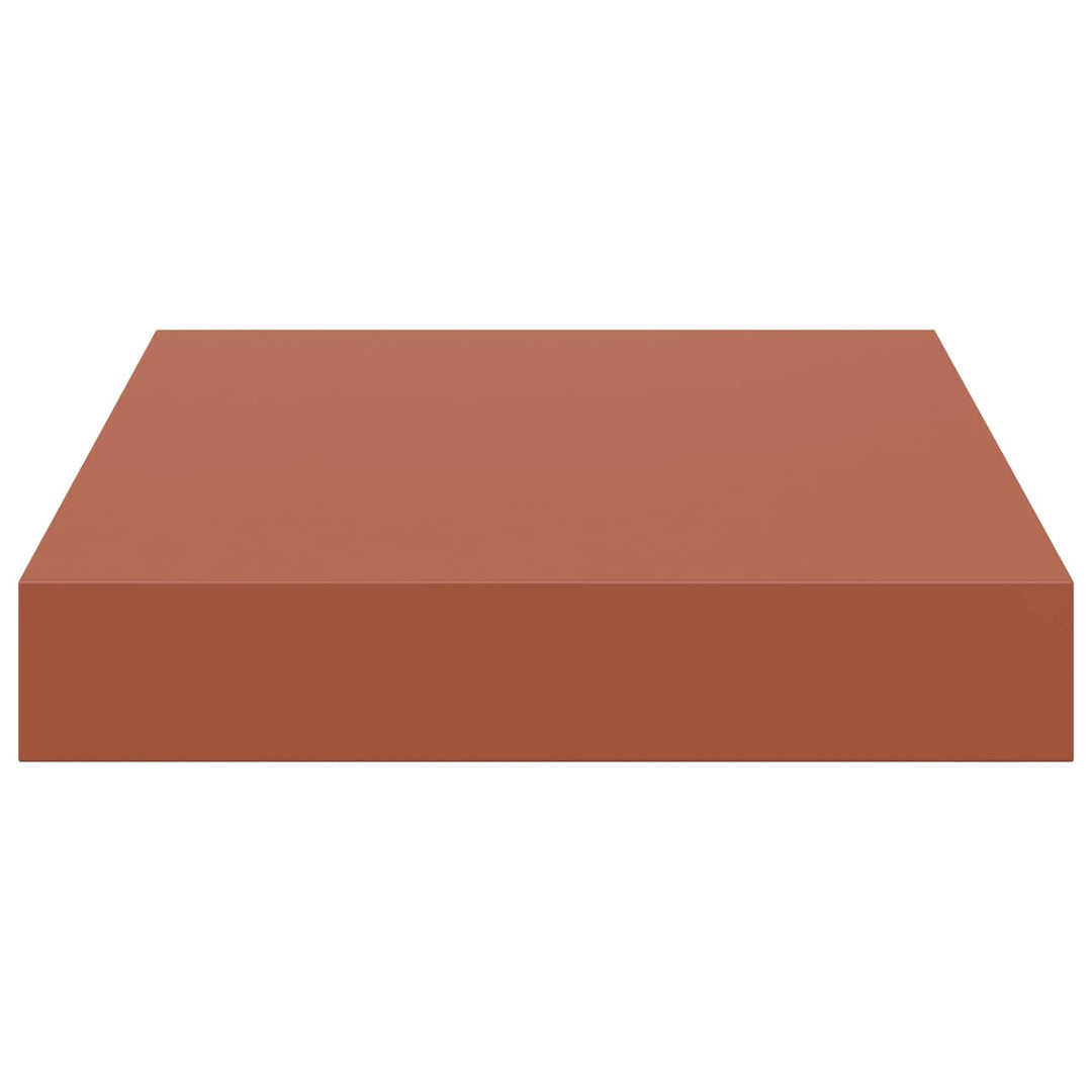 Væghylde Vægmonteret 4 pcs Rød 23 x 23,5 x 4 cm Konstrueret træ