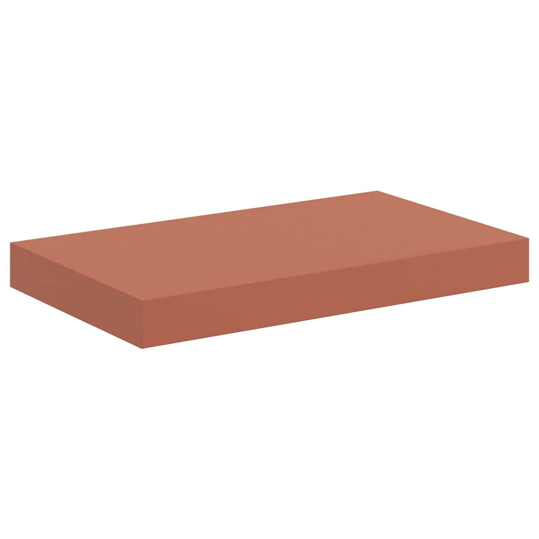 Væghylde Vægmonteret 4 pcs Rød 40 x 23,5 x 4 cm Konstrueret træ
