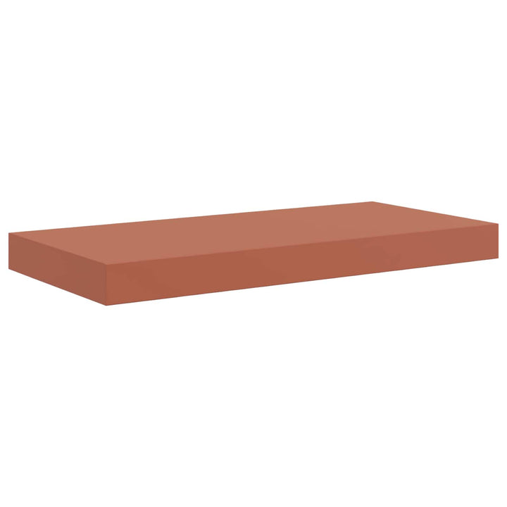Væghylde Vægmonteret 4 pcs Rød 50 x 23 x 4 cm Konstrueret træ