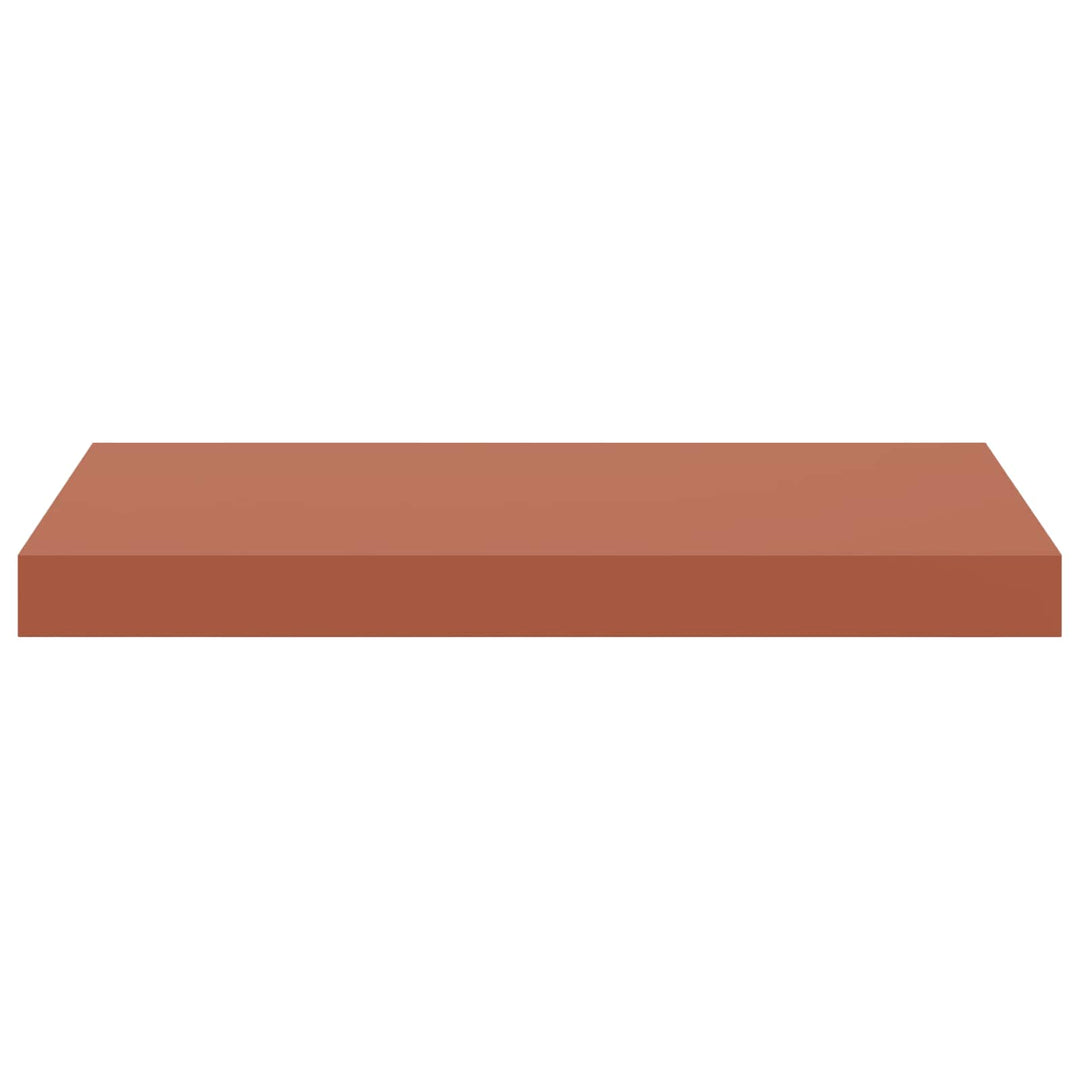 Væghylde Vægmonteret 4 pcs Rød 50 x 23 x 4 cm Konstrueret træ