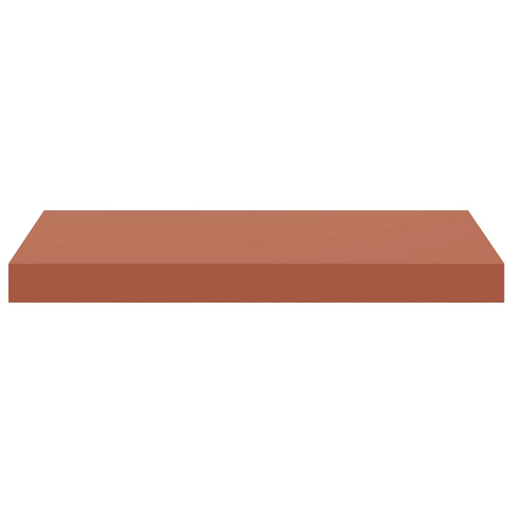 Væghylde Vægmonteret 4 pcs Rød 50 x 23 x 4 cm Konstrueret træ