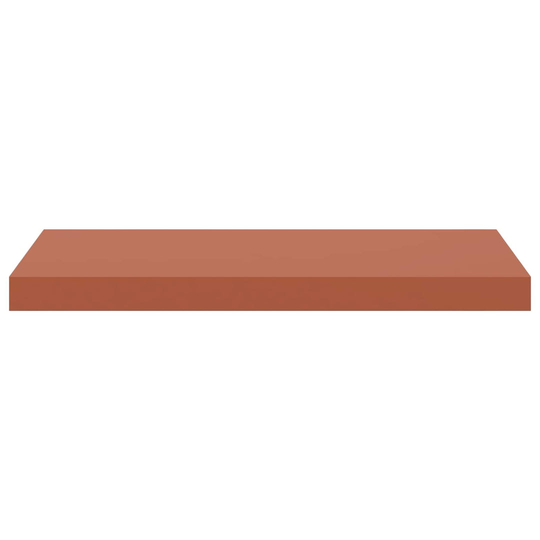 Væghylde Vægmonteret 4 pcs Rød 60 x 23 x 4 cm Konstrueret træ