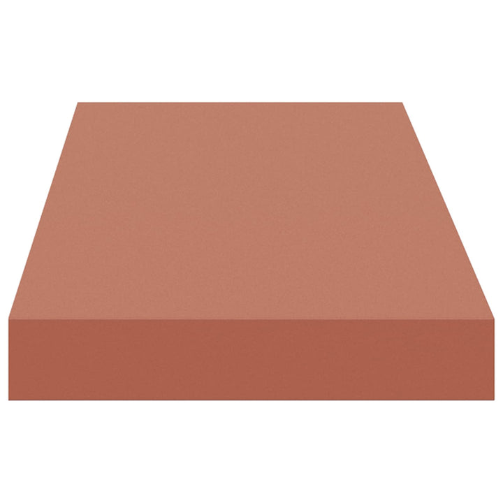 Væghylde Vægmonteret 2 pcs Rød 90 x 23,5 x 4 cm Konstrueret træ