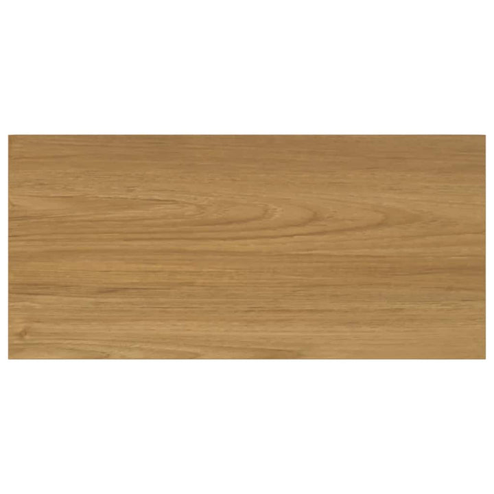 Væghylde 2 stk. Brun 50 x 23,5 x 3,8 cm Konstrueret træ