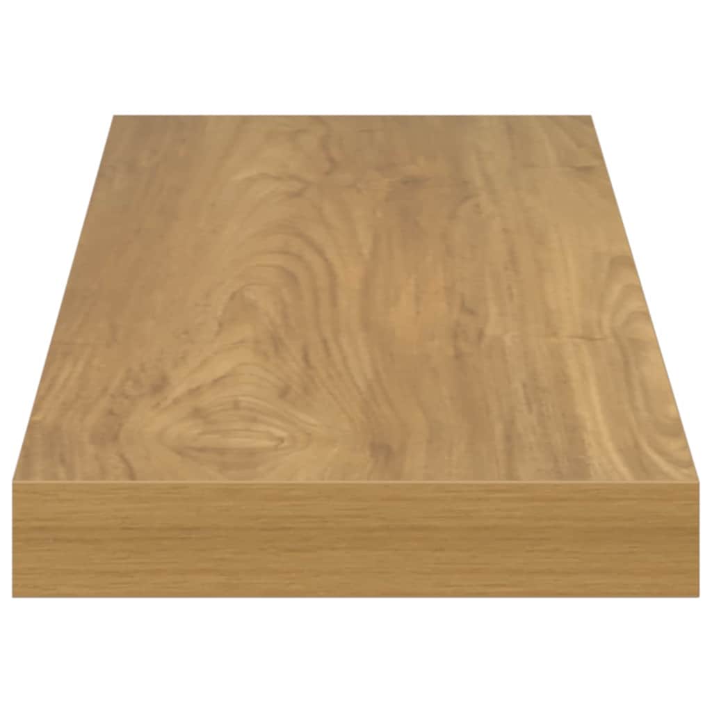 Væghylde 4 stk. Brun 60 x 23,5 x 3,8 cm Konstrueret træ