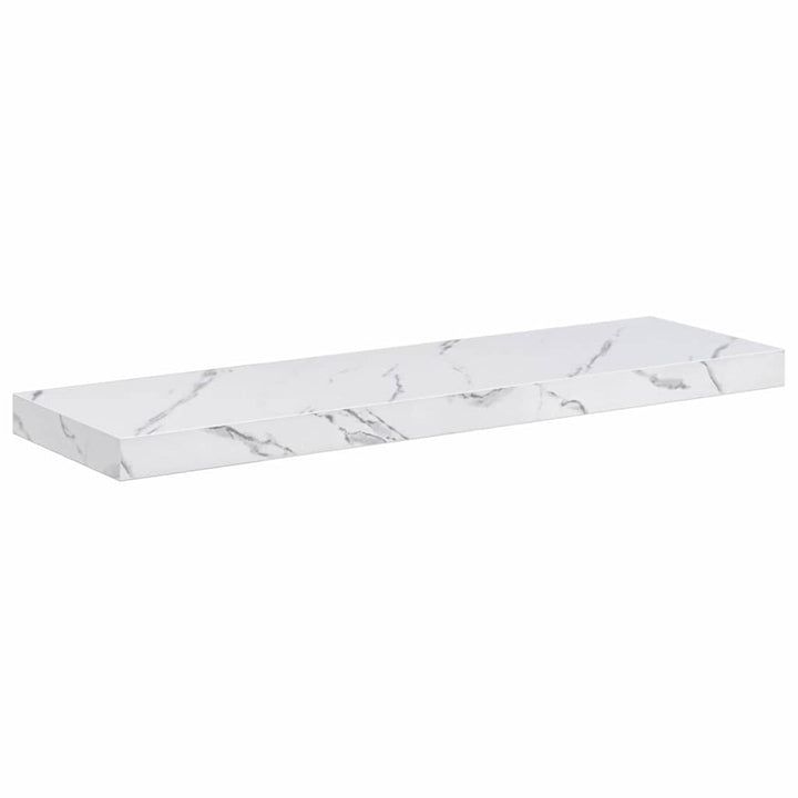 Væghylde Vægmonteret Hvid marmor 90 x 23,5 x 3,8 cm