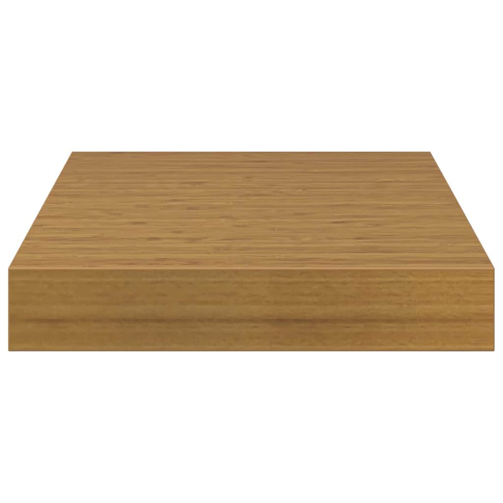 Væghylde 4 pcs Beige 23 x 23,5 x 4 cm Konstrueret træ