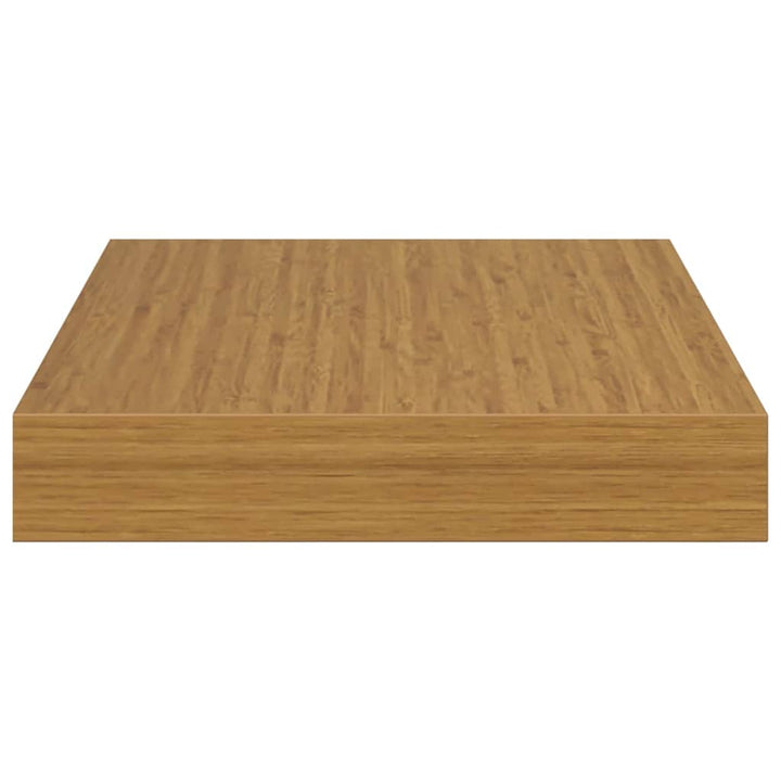Væghylde 4 pcs Beige 23 x 23,5 x 4 cm Konstrueret træ